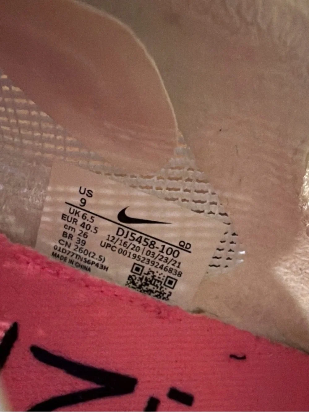 NIKE ZOOMX VAPORFLY NEXT% 2 WHITE PINK RUNNING SHOES DJ5458-100